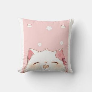Cojín Decorativo Manta de Gatito Adorable
