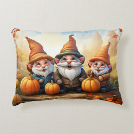 Cojín Decorativo Manta de Gnome de Otoño