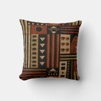 Cojín Decorativo Manta decorativa tribal geométrica Sherpa de terra