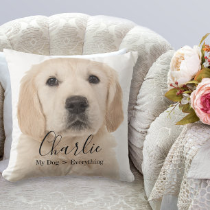 Cojín Decorativo Manta Personalizada con Foto de Mascota Personaliz