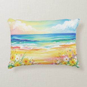 Cojín Decorativo Manta playa de mi vida 