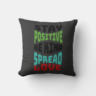 Cojín Decorativo Mantén Positivo