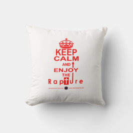 Cojín Decorativo Mantener la calma y disfrutar del éxtasis