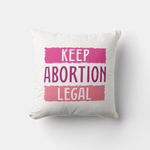 Cojín Decorativo Mantener legal el aborto