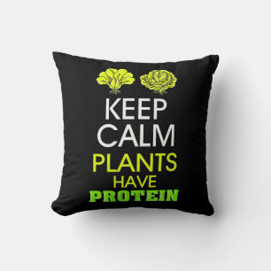 Cojín Decorativo Mantener Plantas Tranquilas Con Proteína