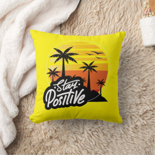 Cojín Decorativo Mantener positivo