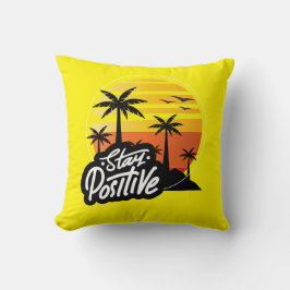 Cojín Decorativo Mantener positivo