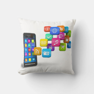 Cojín Decorativo Manteniéndose En Contacto MoJo Pillow