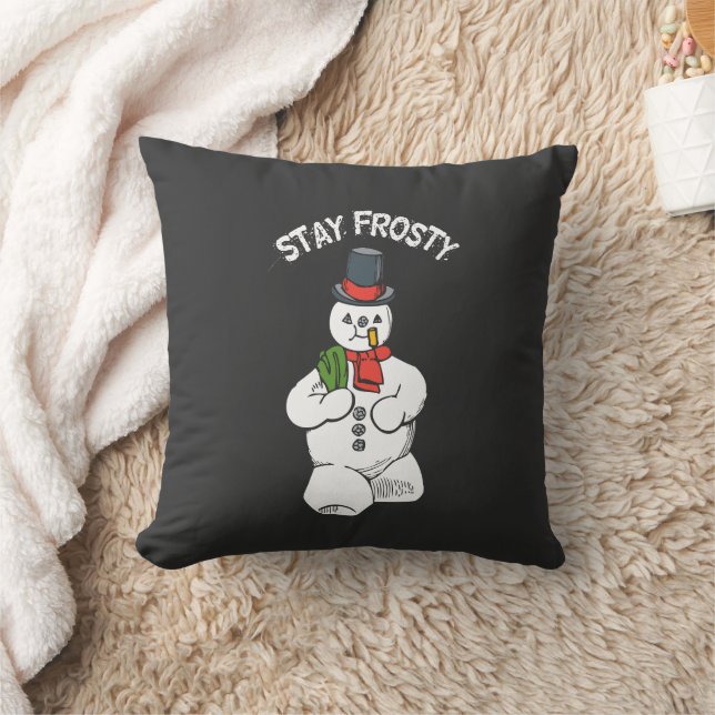 Cojín Decorativo Mantente helado en temporada de Navidades (Manta)