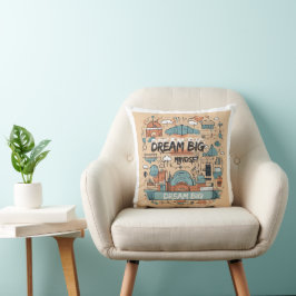 Cojín Decorativo Mantente Inspirado – Diseños Motivacionales y Upli