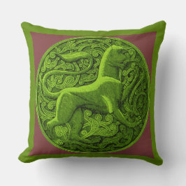 Cojín Decorativo manticore en verde