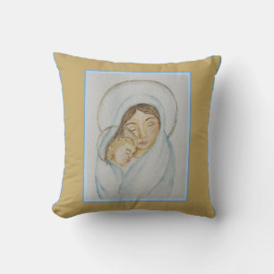 Cojín Decorativo Manto de María y Navidad infantil