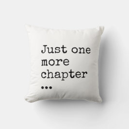 Cojín Decorativo Mantra del libro Lover: un capítulo más