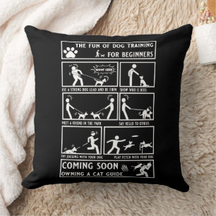 Cojín Decorativo Manual de instrucciones de entrenamiento de perros