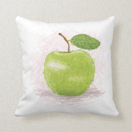 Cojín Decorativo manzana verde