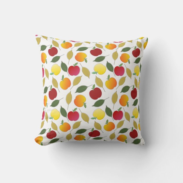 Cojín Decorativo Manzanas (Anverso)