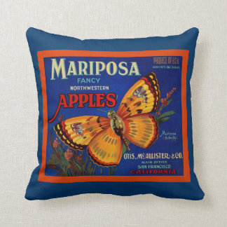 Cojín Decorativo Manzanas de Mariposa