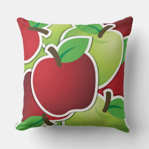 Cojín Decorativo Manzanas fundidas y mezcladas