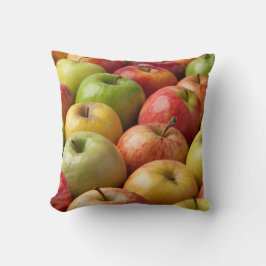 Cojín Decorativo Manzanas - Maduras y Coloridas