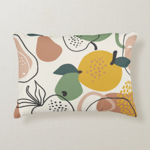Cojín Decorativo Manzanas: Patrón Vintage.