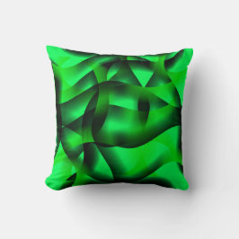 Cojín Decorativo ¿Manzanas verdes y negras, con sombra?