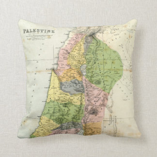 Cojín Decorativo Mapa antiguo - Palestina bíblica