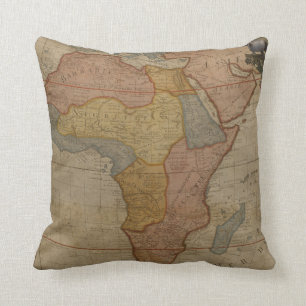 Cojín Decorativo Mapa de África el   1700