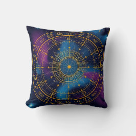 Cojín Decorativo Mapa de Astrología Celestial