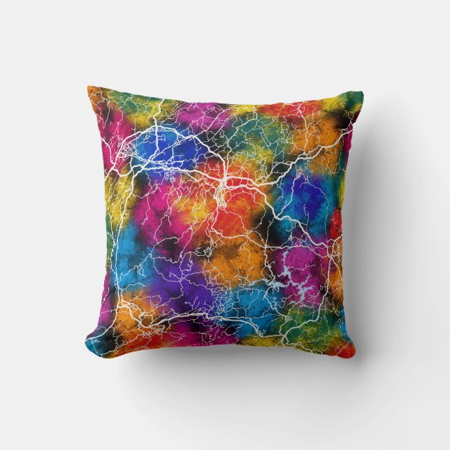 Cojín Decorativo Mapa de Bijie China (Anverso)