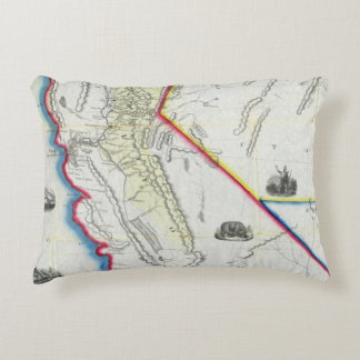 Cojín Decorativo Mapa de California