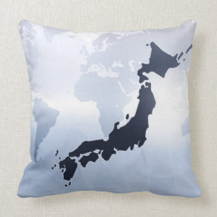 Cojín Decorativo Mapa de Japón 2