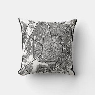 Cojín Decorativo Mapa de Mérida Ciudad de México