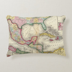 Cojín Decorativo Mapa de México, America Central