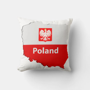 Cojín Decorativo Mapa de Polonia