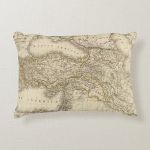 Cojín Decorativo Mapa de Turquía Siria
