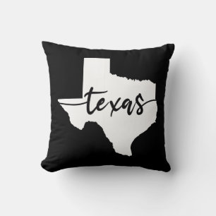 Cojín Decorativo Mapa del estado de Texas USA