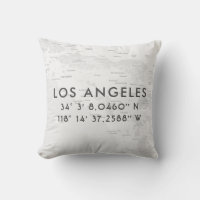 Mapa personalizado de Los Ángeles | Gris y blanco