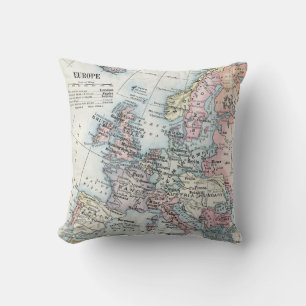 Cojín Decorativo Mapa político de Europa (1916)