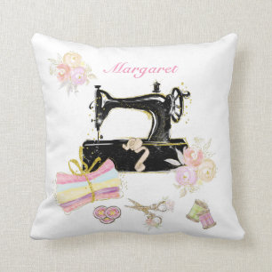 Cojín Decorativo Máquina de coser vintage