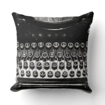 Máquina de escribir blanco y negro