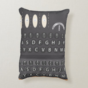 Cojín Decorativo Máquina Enigma