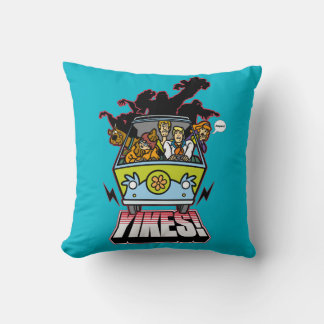 Cojín Decorativo Máquina misteriosa "Yikes!" Diseño