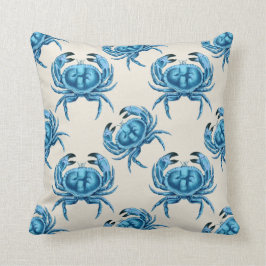 Cojín Decorativo Mar de los Cangrejos Azules