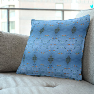 Cojín Decorativo Mar oceánico oriental oriental oriental