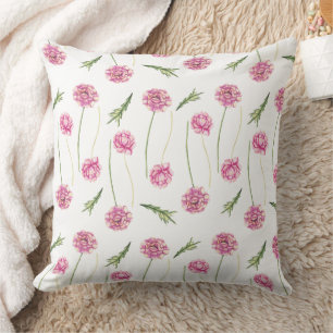 Cojín Decorativo Maravilloso Diseño Floral Botánico
