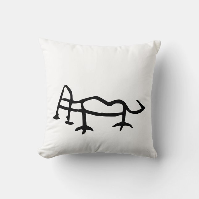 Cojín Decorativo Maravilloso zodiaco-tigre chino-#001- (Anverso)