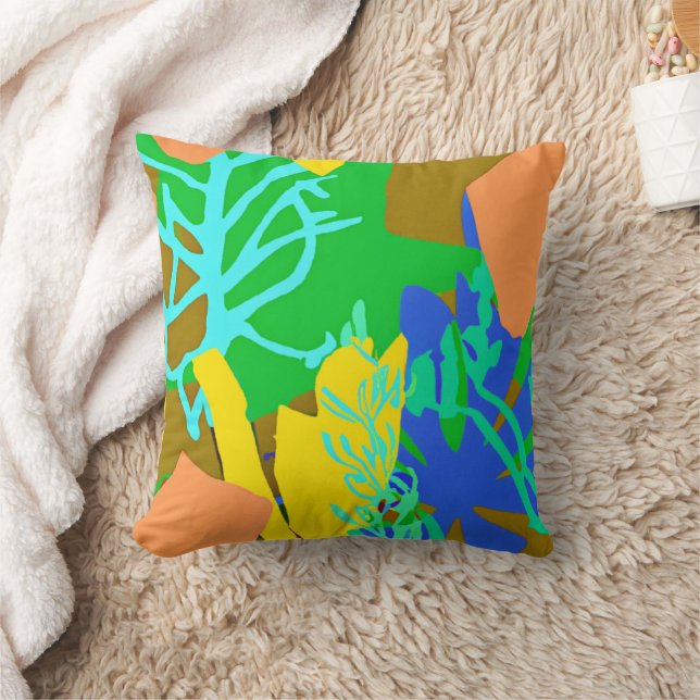 Cojín Decorativo Maravillosos Patrones Oceánicos. ¡Hazte con una en (Manta)