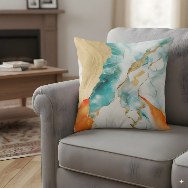 Cojín Decorativo Marble acuarela (Subido por el creador)