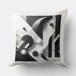 Cojín Decorativo Marble Echoes of Silent Geometry