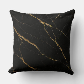 Cojín Decorativo Marble negro de lujo